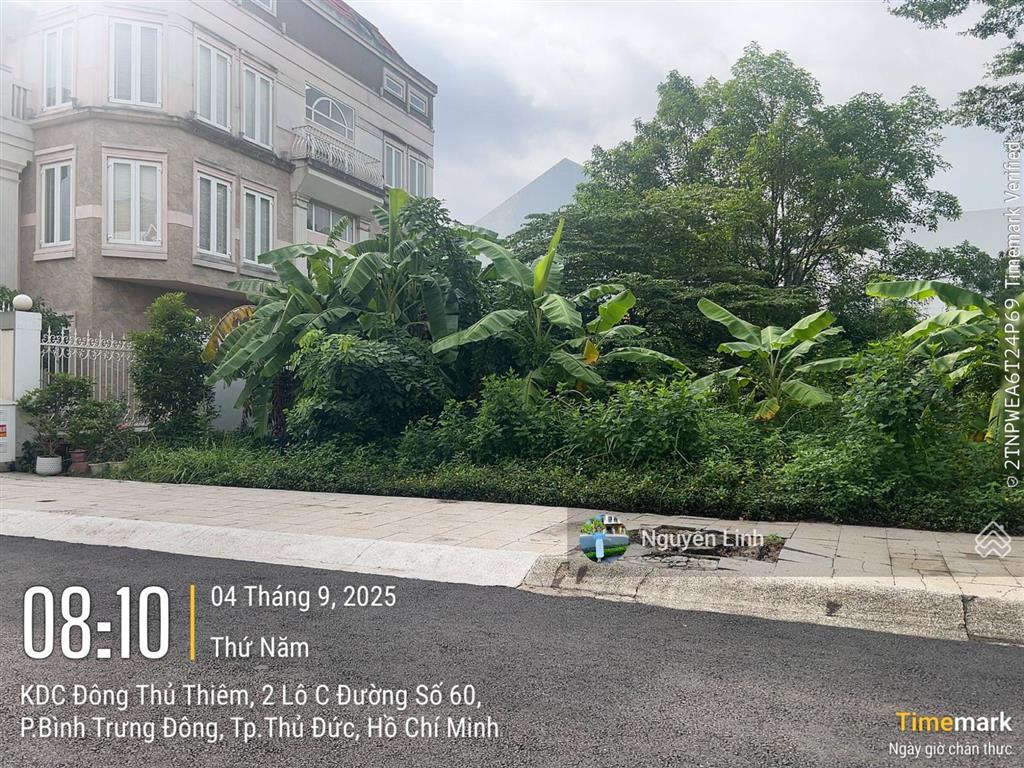 Linh cần bán lô đất 6x18m khu dân cư đông thủ thiêm, q2, tphcm