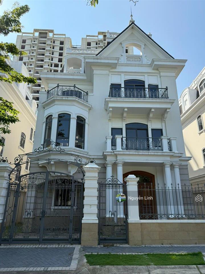 Bán biệt thự đơn lập khu compound victoria village sổ hồng riêng ngang 15x20m view công viên