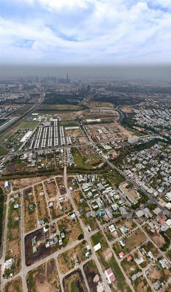 Bán nền biệt thự đẹp 300m2 ngang 15x20m đường trục chính kdc phú nhuận, phước long b, quận 9 tphcm