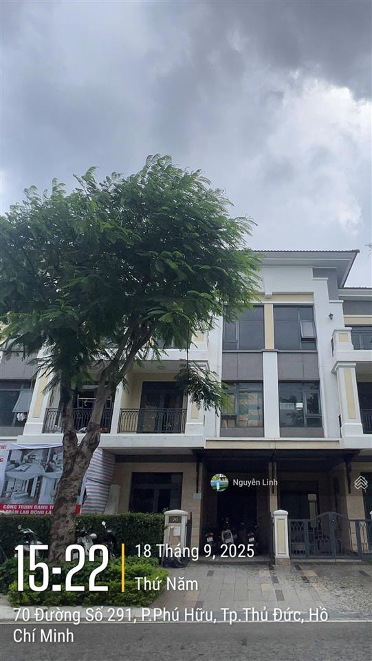 Nhà phố trục chính 20m verosa park 6x17m mặt tiền công viên 1,6ha giá đầu tư