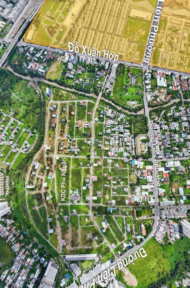 Bán lô đất biệt thự giá tốt nhất tại khu dân cư phú nhuận, p phước long, tphcm 100m ra liên phường