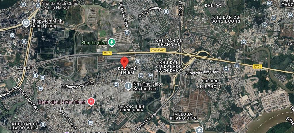 Bán lô đất đẹp ngang 6x20m mặt tiền đường 59 khu dân cư đông thủ thiêm quận 2