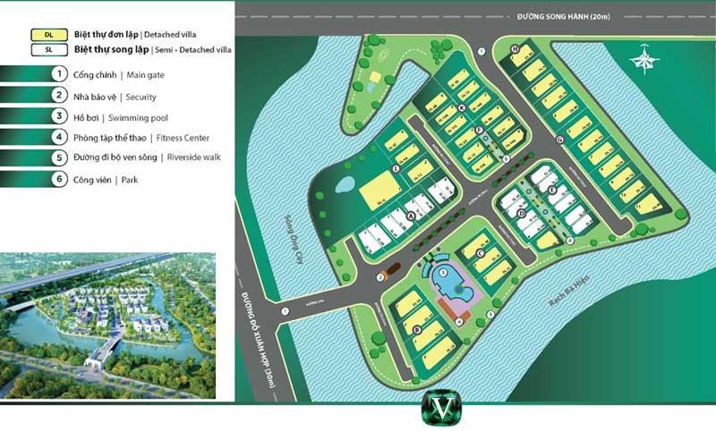 Siêu phẩm biệt thự the venica villas khang điền căn góc 2 mặt tiền full nội thất cao cấp