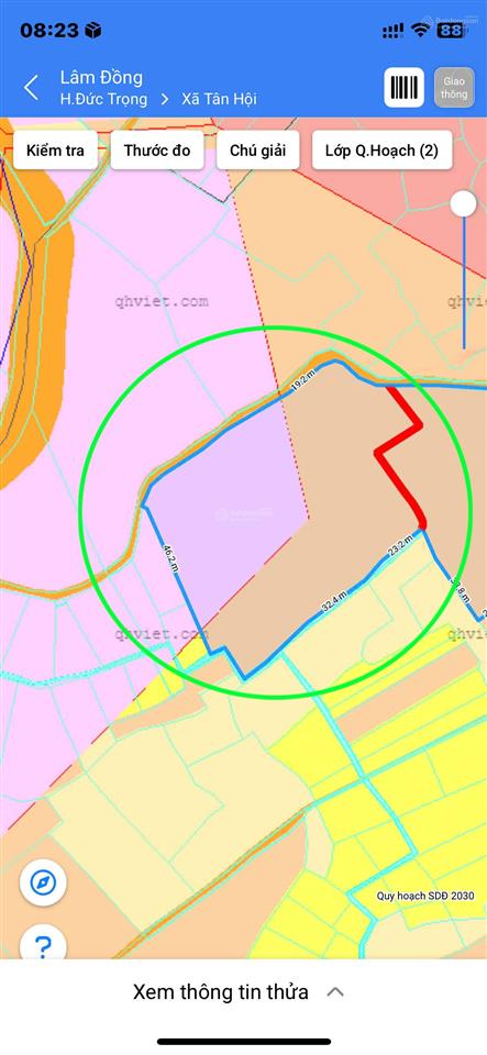 Bán gấp 1 hecta  quỹ đất đã hết với mặt tiền 140m ( quy hoạch đất ở 4000m2 )