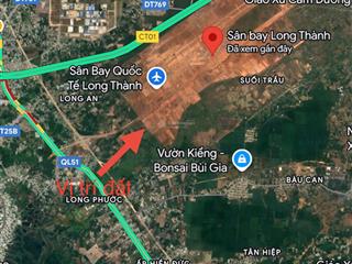 Bán gấp siêu phẩm 1.247.4m2. mặt tiền đường ql51, xã long phước. cách sân bay long thành chỉ 800m
