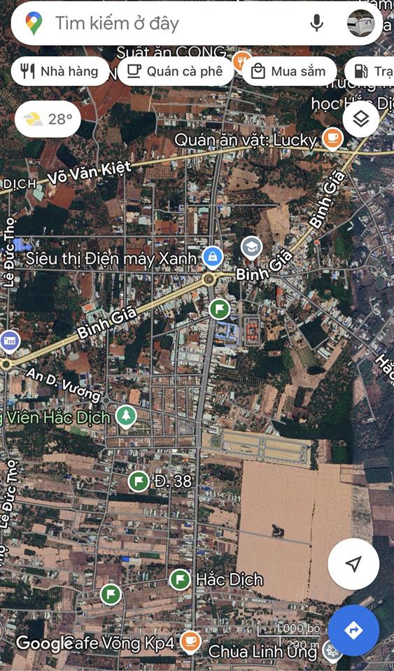Bán gấp lô đất 1500m2, thổ cư, gần ngay trục hắc dịch tóc tiên, chỉ 6.7 tỷ