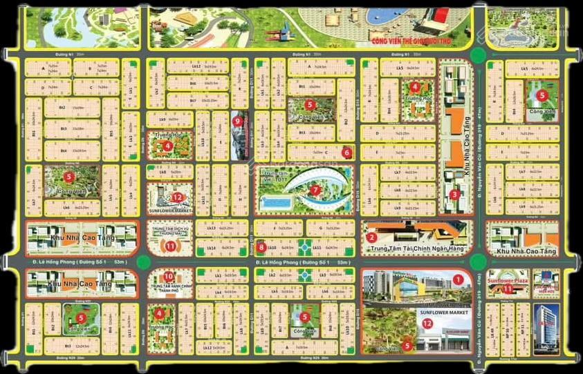 Nhận mua bán nhanh dự án hud, xdhn, ecosun, thành hưng, dta, tái định cư phước an
