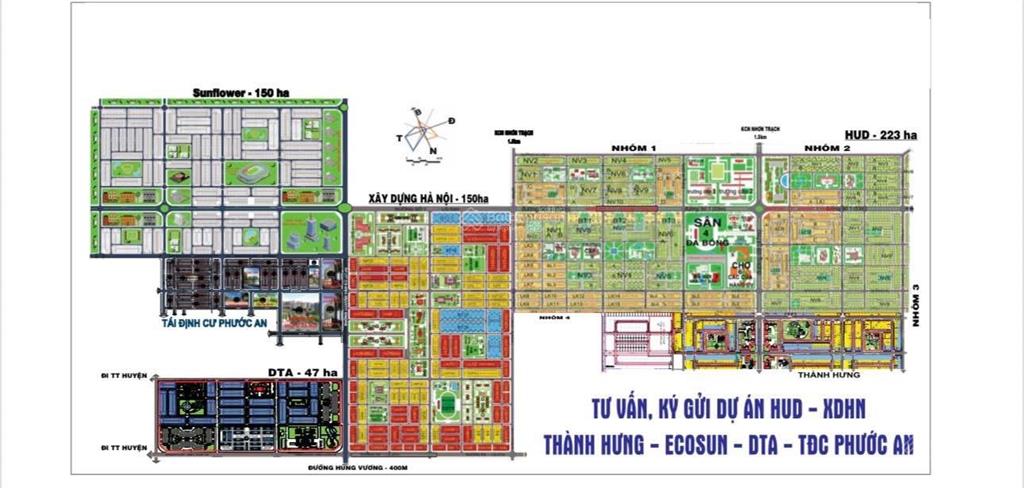 Nhận mua bán kí gửi dự án sunflower city nhơn trạch