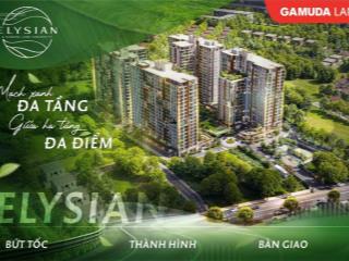 Rổ sỉ đợt 1 dự án elysian giá từ 2.38tỷ. thanh toán 50% dọn vô ở còn lại thanh toán giãn 1 năm rưỡi