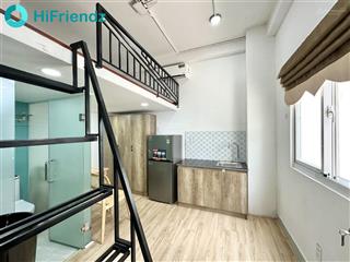 New 100% | duplex cửa sổ trời full nội thất cho nuôi mèo, gần cầu bông, chợ tân định, trống sẵn