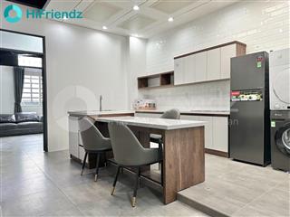 Căn hộ 1pn tách bếp 60m2, khu bếp hiện đại, gần hồ con rùa q3, có máy giặt sấy, cam kết như hình