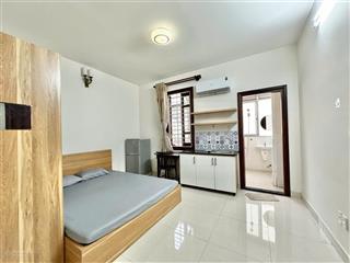 Căn hộ studio full nội thất | gần đh kiến trúc & chợ tân định quận 1, cho nuôi thú cưng, trống sẵn