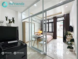 Căn hộ 1pn 40m2 bancol | gần đh huflit, cư xá bắc hải q10, full nt, hẻm xe hơi, cho nuôi pet