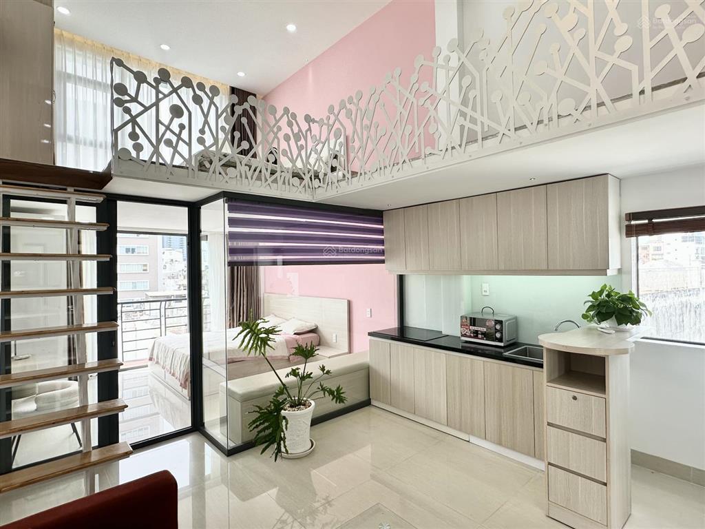 Ch duplex 2pn + 1pk 80m2 bancol đón nắng, gần cầu ông lãnh, chợ bến thành cho nuôi pet, hẻm xe hơi