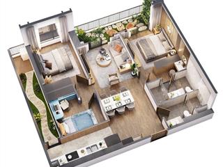 Căn 100m2 3n2vs đẹp nhất dự án. chủ nhà bán gấp