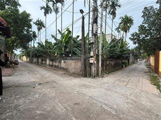 Siêu phẩm lô góc 84.8m2 chỉ hơn 2 tỷ full thổ cư ngay gần vành đai 4  mê linh 0357 539 ***