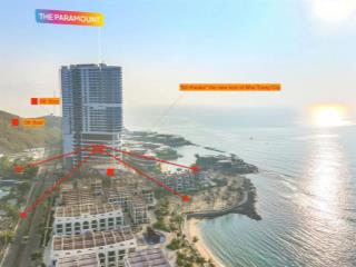 [libera nha trang] 1pn+ paramount, 57m2, trần cao 5m, ban công rộng 6m