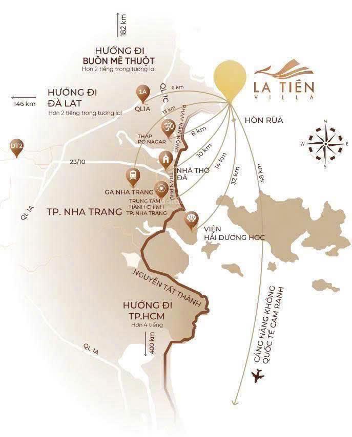 [la tiên villa  nha trang] bán villa song  đơn lập, full nội thất, thiết kế cực đẹp.