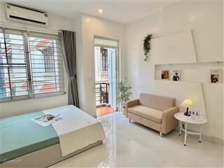 Chính chủ cho thuê studio full đồ ban công tại phố trung kính giá chỉ 5tr6/tháng