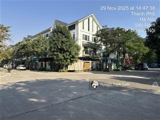 Cần bán biệt thự 142m2 mặt tiền 9.5m khu c geleximco đường to 20,5m. cạnh h.a.s, chung cư an bình