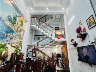 Siêu phẩm nhà 4 tầng khu tên lửa (53m2) hẻm xe hơi 8m thông an dương vương, giáp q6  5pn  nh