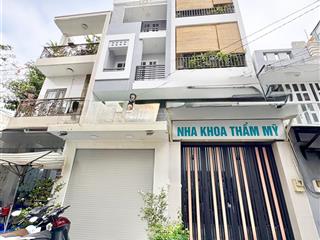 Mtkd khu bình phú 1, phường bình phú  nhà 5 tầng btct, 5pn  mt nhựa 10m thông có lề  10m ra m