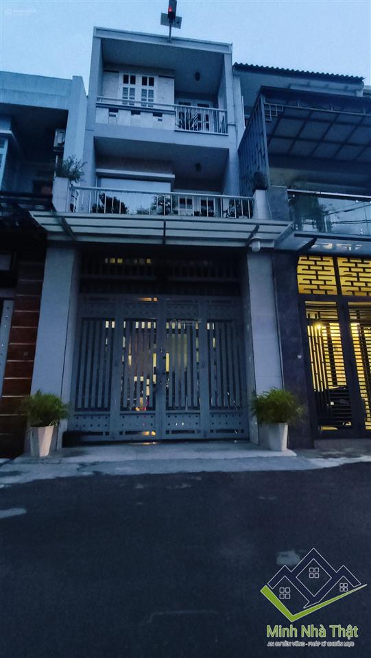 Bán nhà liên khu 4 5 hẻm xe hơi tránh nhau ngang 4 dài 12 xây 3 tầng giá giảm 4,25tỷ còn tl