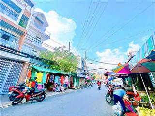 Mặt tiền chợ  đường trần văn ơn, phường tân sơn nhì, tân phú. tặng gpxd 6 tấm. đường nhựa 16met