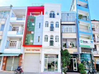 Nhà đẹp  mặt tiền đường 16m trần hưng đạo, tân phú. dt 4x18m, trệt lửng 3 lầu, giá 14,79 tỷ tl