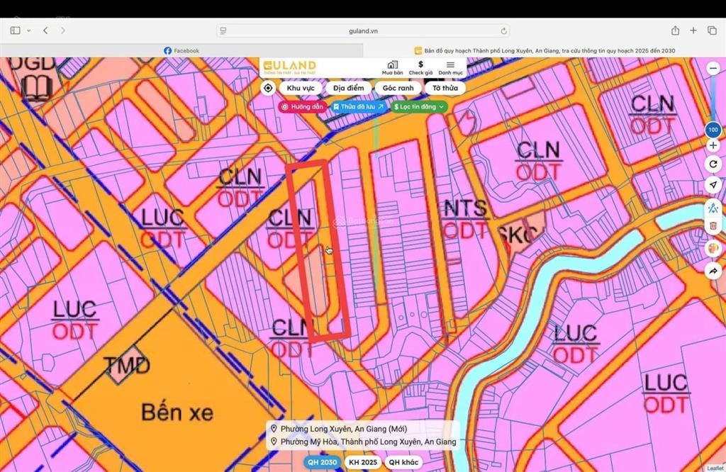 Vị trí đẹp giá tốt tại tp long xuyên an giang