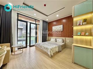 Khai trương căn hộ studio 40m2 ban công mới xây full nội thất gần công viên làng hoa gò vấp
