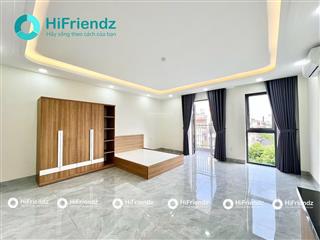 Khai trương căn hộ 50m2 ban công mới xây full nội thất gần chợ thạch đà gò vấp