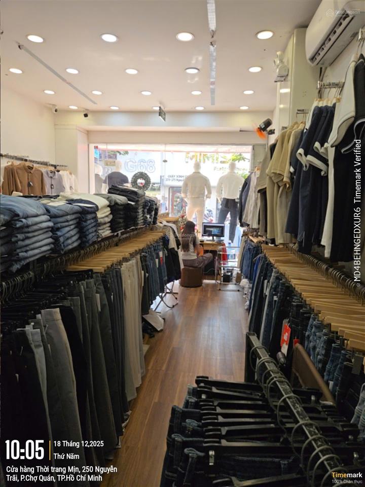 Bán nhà mặt tiền nguyễn trãi, đoạn đẹp nhất trung tâm q.5 thiên đường thời trang sài gòn