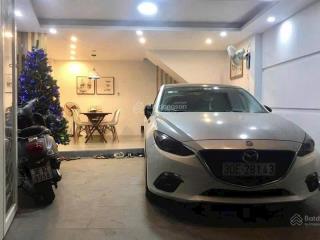 Hẻm nhựa đẹp 5m  xe hơi ngủ nhà  khu dân trí! bán nhà chu văn an (41m2)  5 tầng ở ngay.