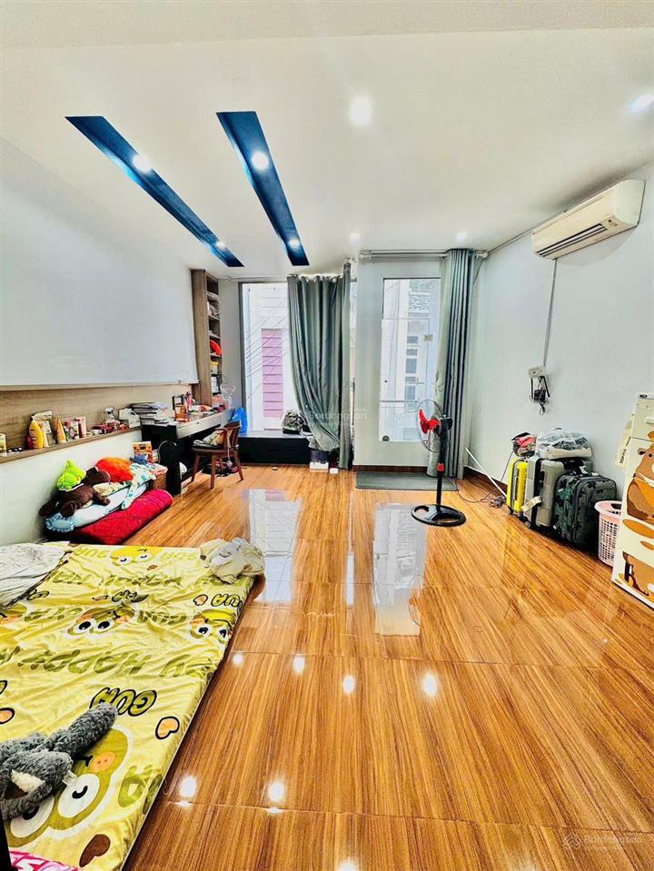 Hẻm nhựa đẹp 5m xe hơi ngủ nhà khu dân trí! bán nhà chu văn an (41m2) 5 tầng. cách mt 50m