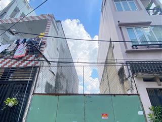 Hẻm xe tải! bán đất bùi đình túy (4x14m) vuông. gpxd 4  5 tầng. khu dân trí cao. chỉ 7,5 tỷ tl