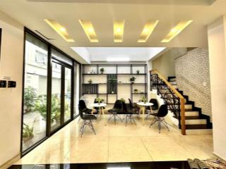 Hẻm nhựa 5m! bán chdv cao cấp nguyễn xí (6x7m)  8pn  5 tầng full nội thất. thu nhập 45tr/tháng.