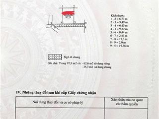 Bán lô đất vuông vắn 62.6m2 trung tâm gần chợ sủi phú thị. sổ chính chủ giá nhỉnh 3 tỷ