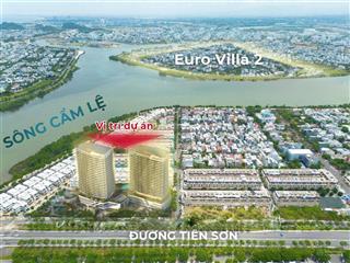 The meridian đà nẵng view pháo hoa sông hàn từ 4ty5 / 2 pn  sỡ hữu lâu dài hải châu quận 1