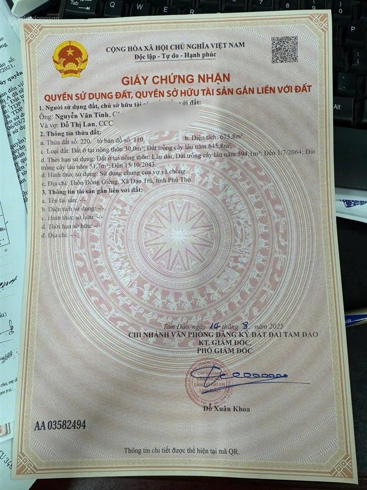 Đất đẹp khu du lịch tây thiên tam đảo 2. lô góc 2 mặt tiền siêu đẹp tiềm năng sinh lời cao