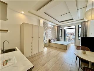 Căn hộ studio 40m2 balcon thang máy cực đẹp thoáng mát ngay lữ gia plaza, nguyễn thị nhỏ, q10