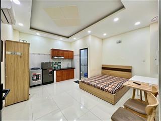 Cho thuê căn hộ studio 30m2 full nội thất máy giặt riêng ngay thành thái đh hoa sen quận 10