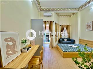 Cho thuê căn hộ studio balcony lớn full nội thất 30m2 siêu xinh ngay đh hoa sen, y khoa pnt q10