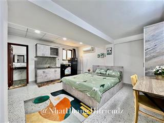 Cho thuê căn hộ studio 25m2 full nội thất cao cấp ngay cư xá bắc hải, đh bách khoa quận 10