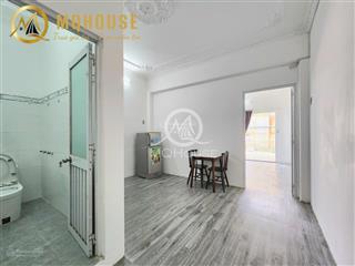 Cho thuê căn hộ 1pn balcon bự 60m2 5ng3xe full nt ngay mặt tiền âu cơ sát đh văn hiến quận tân binh