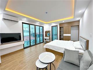 Siêu hiếm tòa căn hộ phố trích sài lô góc  55m2x7t mới  ngõ thông ô tô vào full nội thất cao cấp