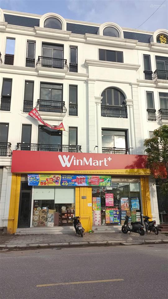 12 tỷ sở hữu shophouse 83m2 mt 5,5m view trường cấp 2 tại khu nhà ở phúc thành, bần yên nhân