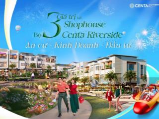 Duy nhất căn shophouse 120m2 gần ngay khu công nghệ cao tại centa vsip bắc ninh giá tốt