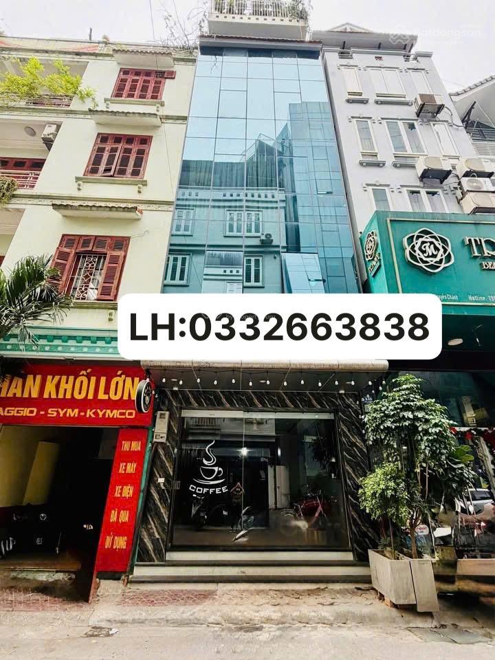 Chính chủ bán toà văn phòng phố nguyễn chánh  cầu giấy dt65m mt4,6m nhà 7t thang máy oto tránh