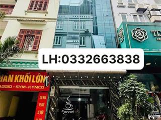 Chính chủ bán toà văn phòng phố nguyễn chánh  cầu giấy dt65m mt4,6m nhà 7t thang máy oto tránh